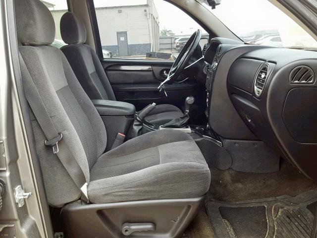 1GKDT13S972255602 - 2007 GMC ENVOY GRAY photo 5