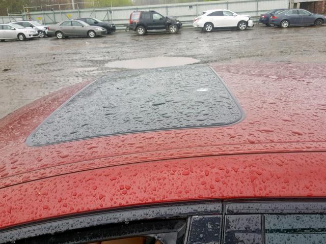 5UXFG8C51BLZ95884 - 2011 BMW X6 XDRIVE5 მუქწითელი ფოტო 9