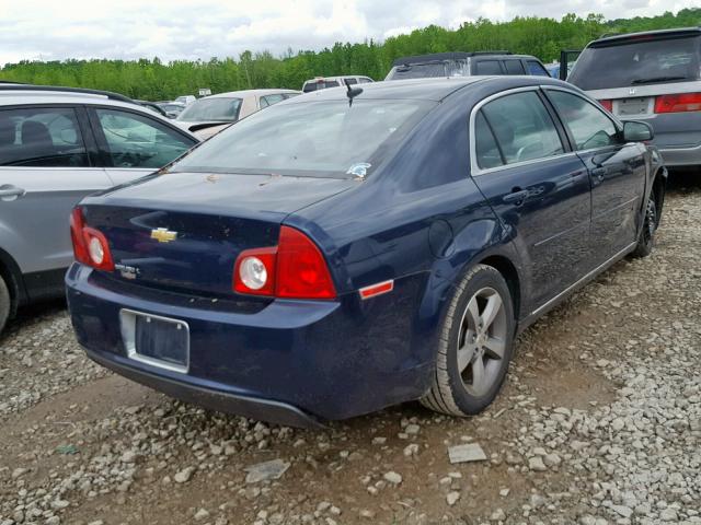 1G1ZC5E11BF254712 - 2011 CHEVROLET MALIBU 1LT 蓝色 照片 4