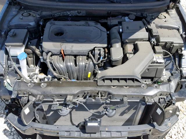 5NPE34AF4JH647500 - 2018 HYUNDAI SONATA SPO GRAY photo 7