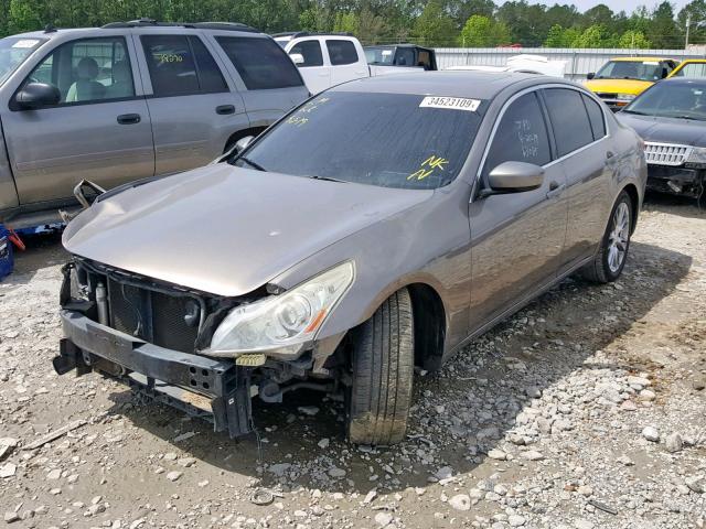 JN1CV6APXBM503580 - 2011 INFINITI G37 BASE GRAY photo 2