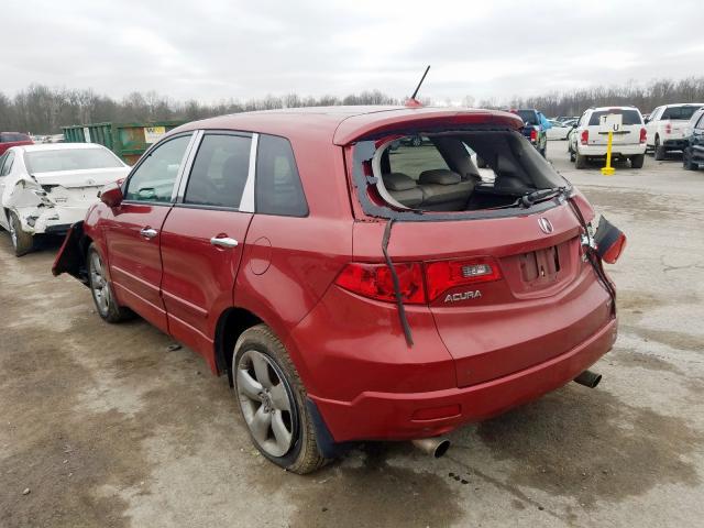 5J8TB18588A005399 - 2008 ACURA RDX TECHNOLOGY  photo 3