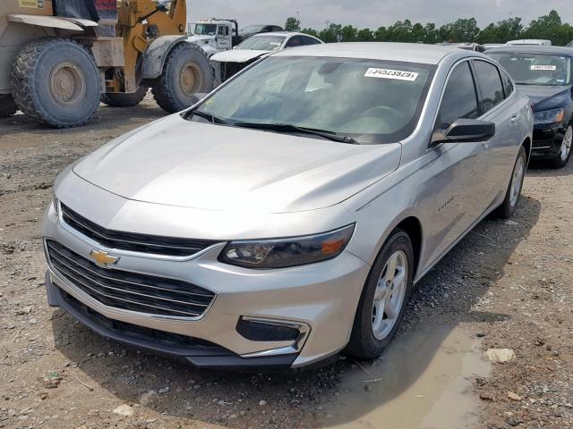 1G1ZB5ST7GF358508 - 2016 CHEVROLET MALIBU LS SILVER photo 2