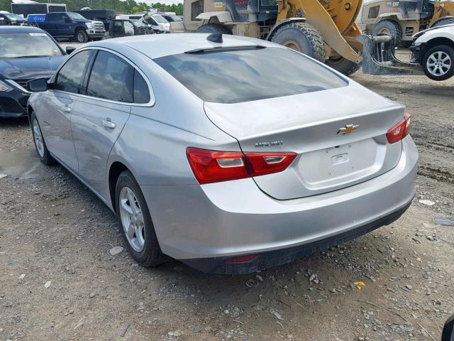 1G1ZB5ST7GF358508 - 2016 CHEVROLET MALIBU LS SILVER photo 3