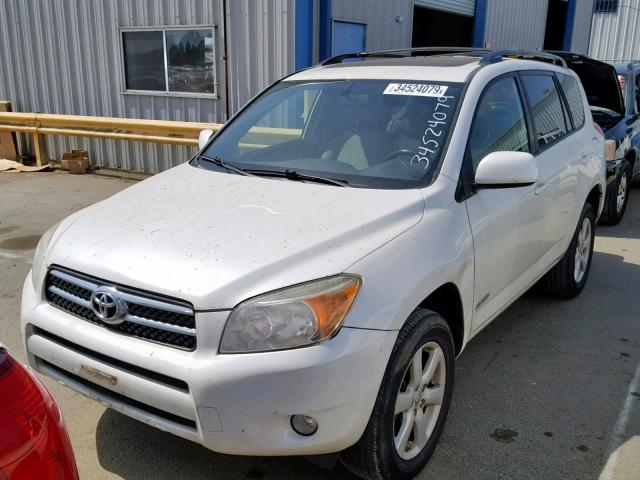 JTMBD31V085141450 - 2008 TOYOTA RAV4 LIMIT WHITE photo 2