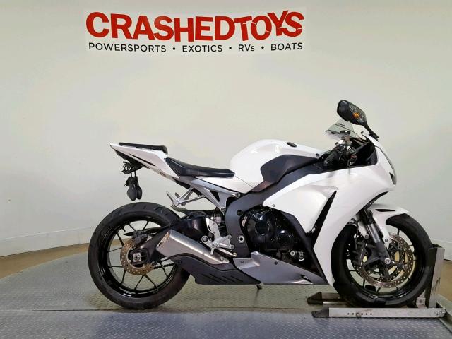 JH2SC5954CK400168 - 2012 HONDA CBR1000 RR WHITE photo 1