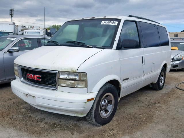 1GKDM19W5VB533528 - 1997 GMC SAFARI XT WHITE photo 2