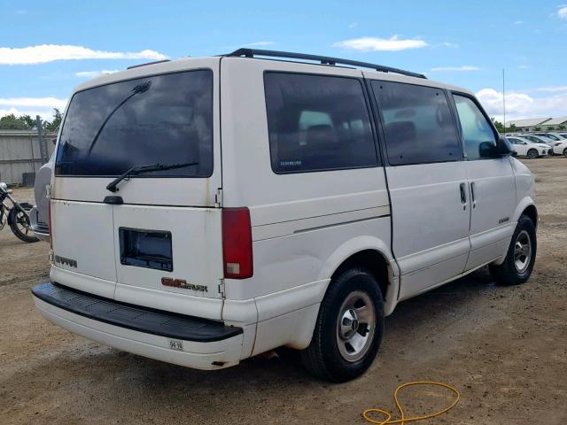 1GKDM19W5VB533528 - 1997 GMC SAFARI XT WHITE photo 4