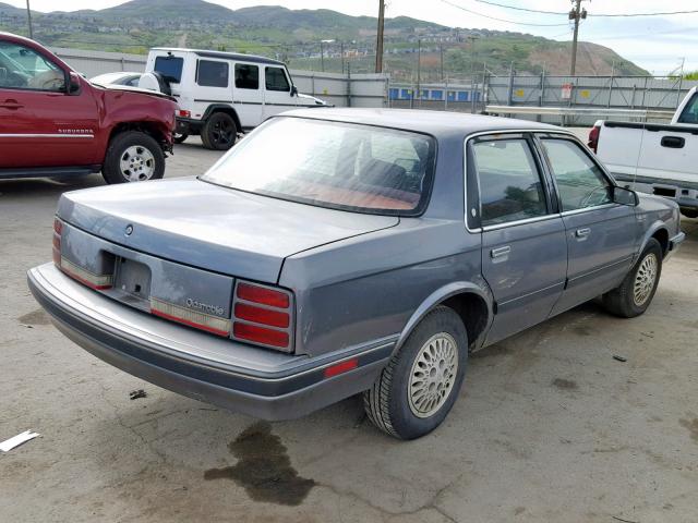 1G3AL54N7N6430675 - 1992 OLDSMOBILE CUTLASS CI GRAY photo 4