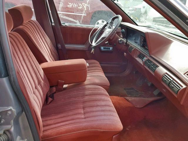 1G3AL54N7N6430675 - 1992 OLDSMOBILE CUTLASS CI GRAY photo 5