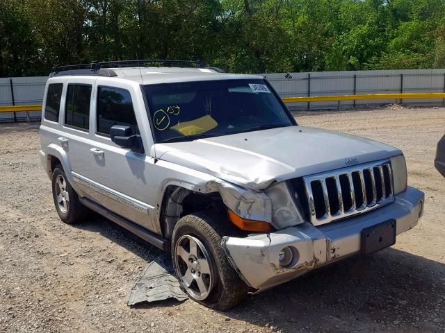 1J4RH4GK3AC157577 - 2010 JEEP COMMANDER SILVER photo 1