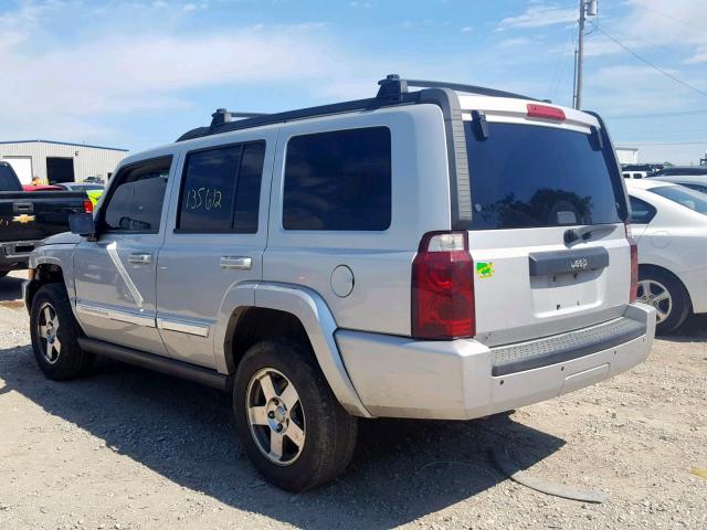 1J4RH4GK3AC157577 - 2010 JEEP COMMANDER SILVER photo 3