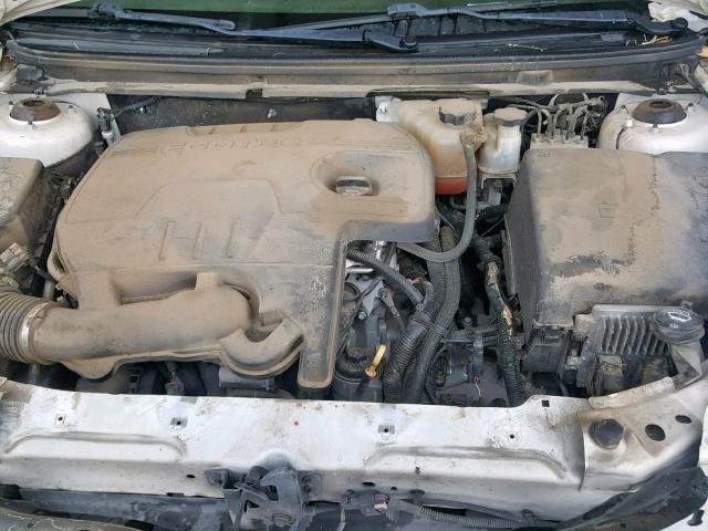 1G1ZC5E07CF361031 - 2012 CHEVROLET MALIBU 1LT WHITE photo 7