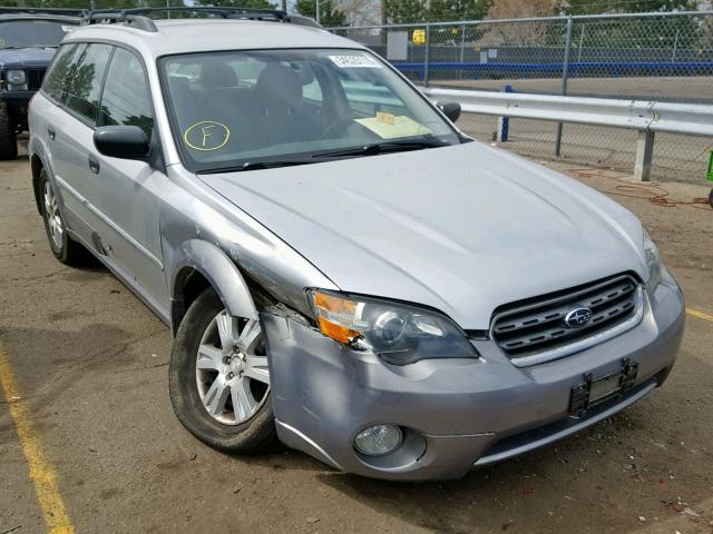 4S4BP61C957343805 - 2005 SUBARU LEGACY OUT SILVER photo 1