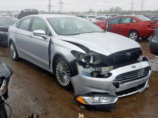 3FA6P0K92GR399687 - 2016 FORD FUSION TIT SILVER photo 1