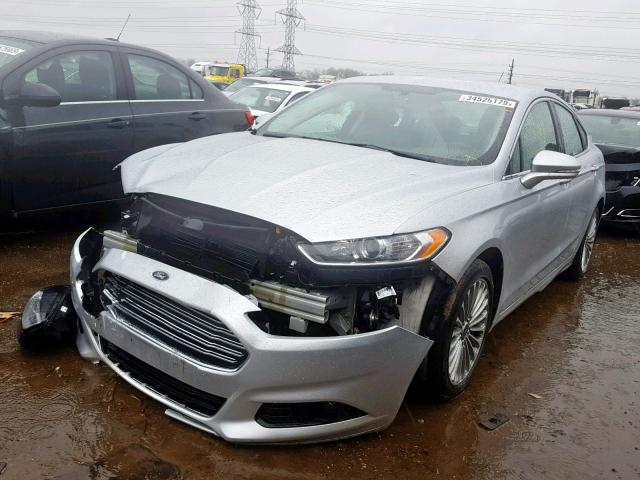 3FA6P0K92GR399687 - 2016 FORD FUSION TIT SILVER photo 2