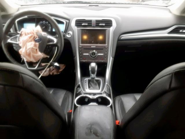 3FA6P0K92GR399687 - 2016 FORD FUSION TIT SILVER photo 9