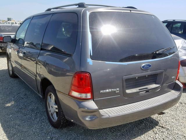 2FMZA52216BA23497 - 2006 FORD FREESTAR S CHARCOAL photo 3