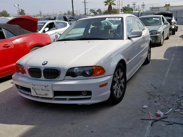 WBABM3349YJN87086 - 2000 BMW 323 CI WHITE photo 2