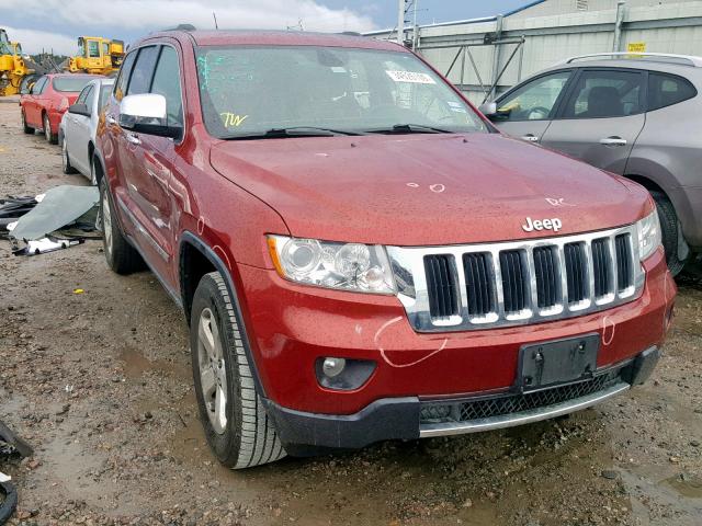 1C4RJEBG0DC642492 - 2013 JEEP GRAND CHER BURGUNDY photo 1