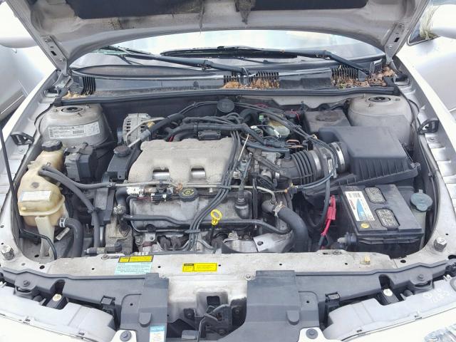 1G3NF52E41C138862 - 2001 OLDSMOBILE ALERO GLS SILVER photo 7