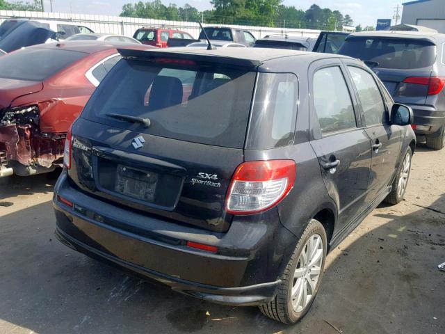 JS2YA5A51D6100043 - 2013 SUZUKI SX4 BLACK photo 4