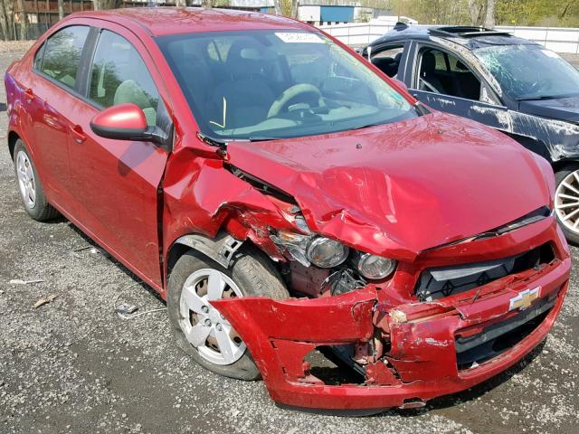 1G1JA5SG7E4221161 - 2014 CHEVROLET SONIC LS 红色 照片 1