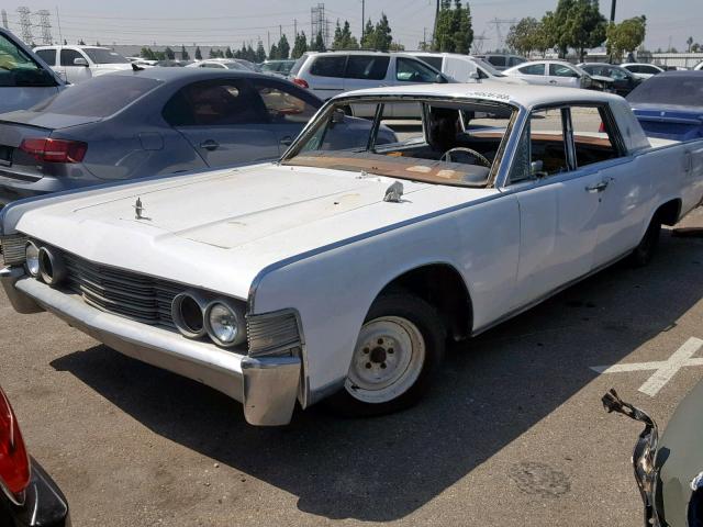5Y82N423786 - 1965 LINCOLN CONTINENTL WHITE photo 2