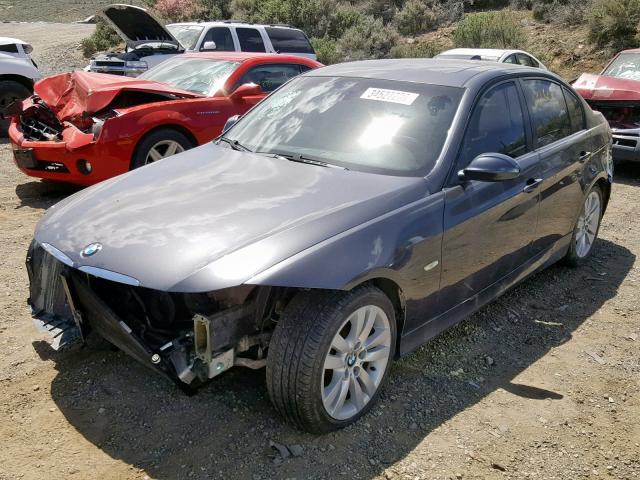 WBAVA37567NE27296 - 2007 BMW 328 I GRAY photo 2