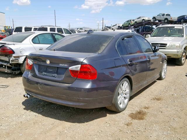 WBAVA37567NE27296 - 2007 BMW 328 I GRAY photo 4