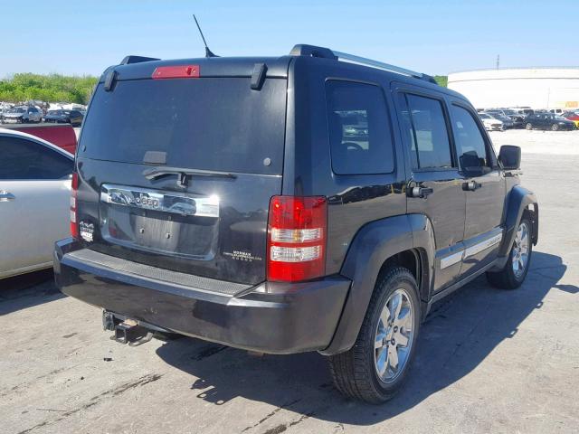 1C4PJMCK3CW106508 - 2012 JEEP LIBERTY LI BLACK photo 4