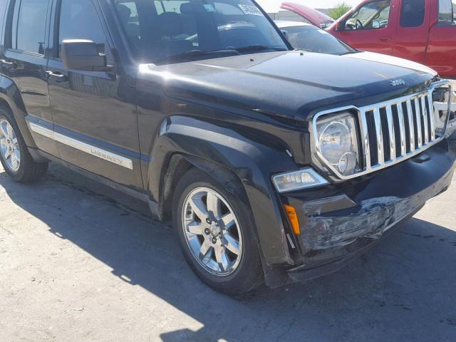 1C4PJMCK3CW106508 - 2012 JEEP LIBERTY LI BLACK photo 9