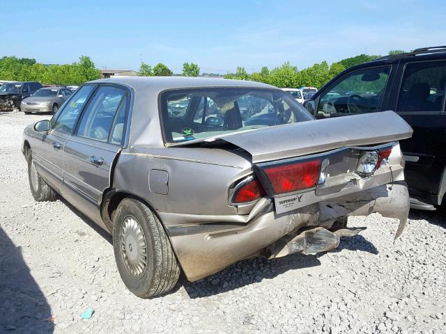 1G4HP52K5VH479143 - 1997 BUICK LESABRE CU TAN photo 3