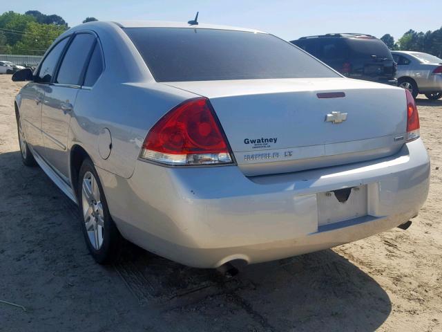 2G1WB5E39E1185366 - 2014 CHEVROLET IMPALA LIM SILVER photo 3