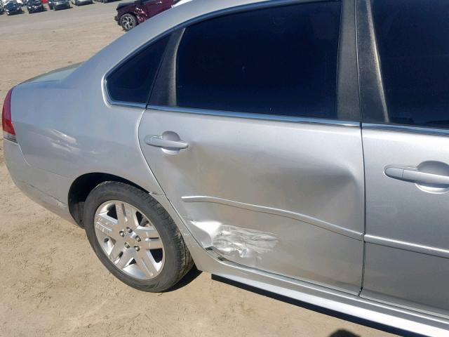 2G1WB5E39E1185366 - 2014 CHEVROLET IMPALA LIM SILVER photo 9