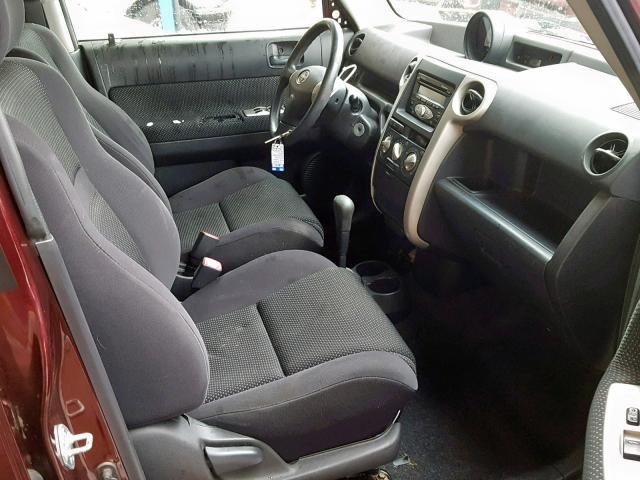 JTLKT324764034752 - 2006 TOYOTA SCION XB 勃艮第红 照片 5