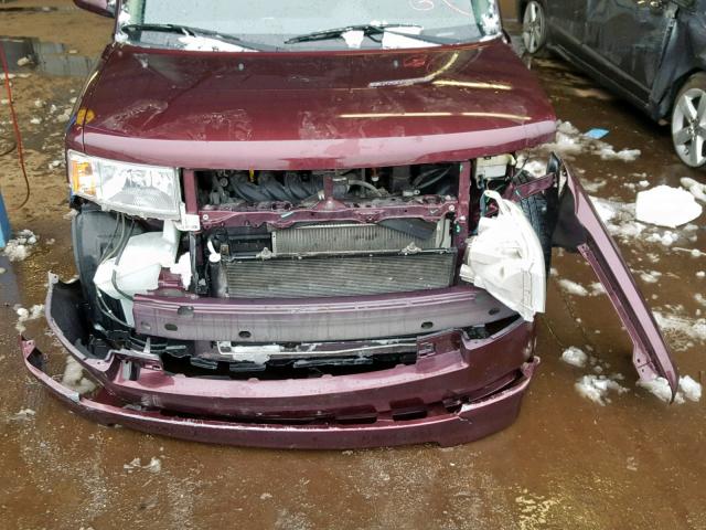 JTLKT324764034752 - 2006 TOYOTA SCION XB 勃艮第红 照片 7