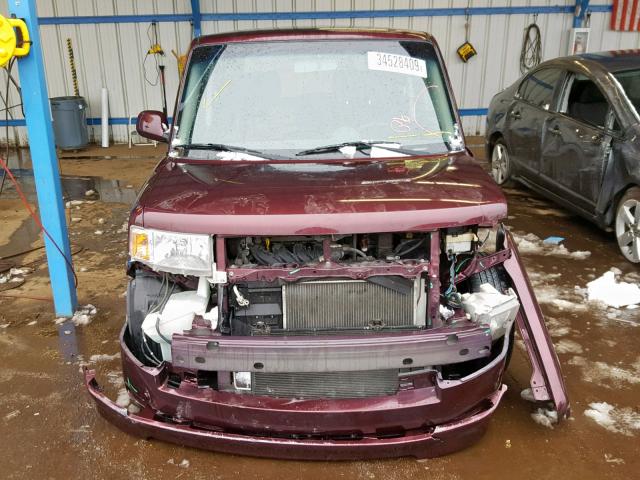 JTLKT324764034752 - 2006 TOYOTA SCION XB 勃艮第红 照片 9