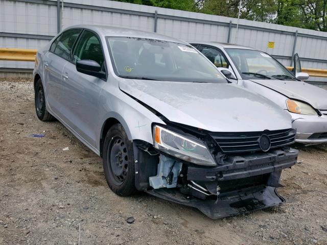 3VW2K7AJ0DM212013 - 2013 VOLKSWAGEN JETTA BASE SILVER photo 1