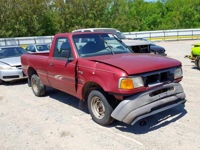 1FTCR10A8TTA38709 - 1996 FORD RANGER RED photo 1