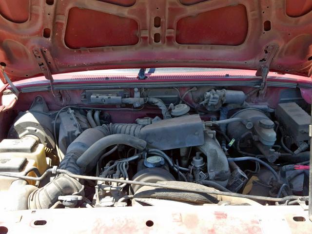 1FTCR10A8TTA38709 - 1996 FORD RANGER RED photo 7