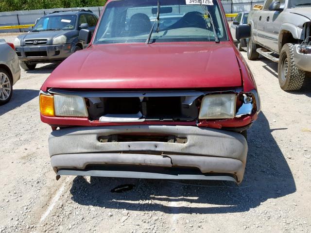 1FTCR10A8TTA38709 - 1996 FORD RANGER RED photo 9