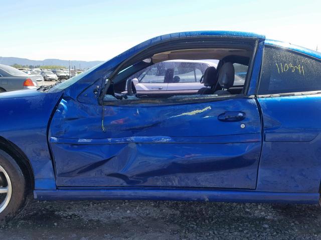 1G1JH12F237334653 - 2003 CHEVROLET CAVALIER L BLUE photo 9