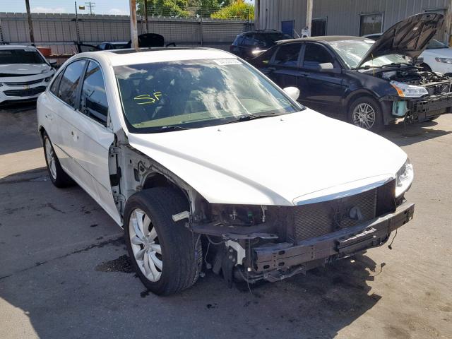 KMHFC46F38A304865 - 2008 HYUNDAI AZERA SE WHITE photo 1