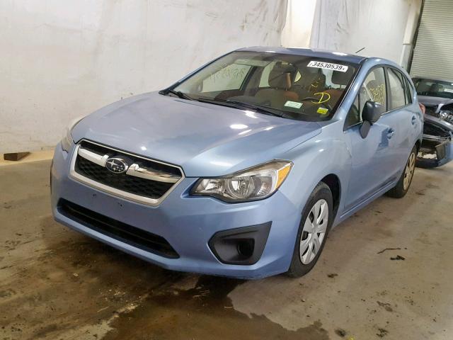 JF1GPAA66CH242063 - 2012 SUBARU IMPREZA BLUE photo 2