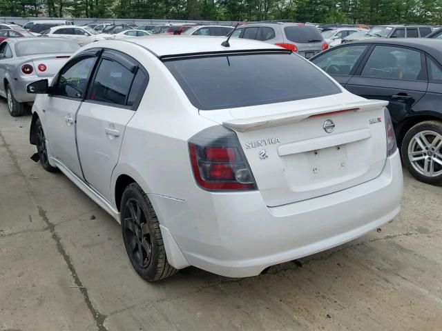 3N1AB6AP0BL637475 - 2011 NISSAN SENTRA 2.0 WHITE photo 3