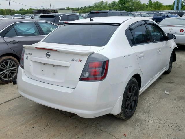 3N1AB6AP0BL637475 - 2011 NISSAN SENTRA 2.0 WHITE photo 4