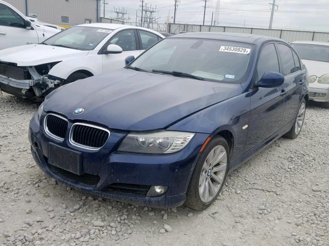 WBAPH5G59BNM82234 - 2011 BMW 328 I SULE BLUE photo 2