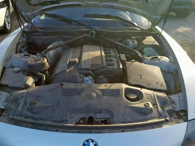 4USBT33564LR69566 - 2004 BMW Z4 2.5 SILVER photo 7