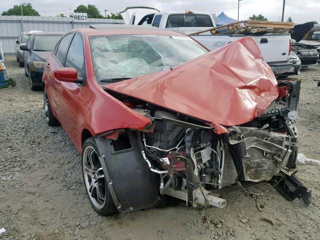 1C3CDFBAXDD335697 - 2013 DODGE DART SXT RED photo 1